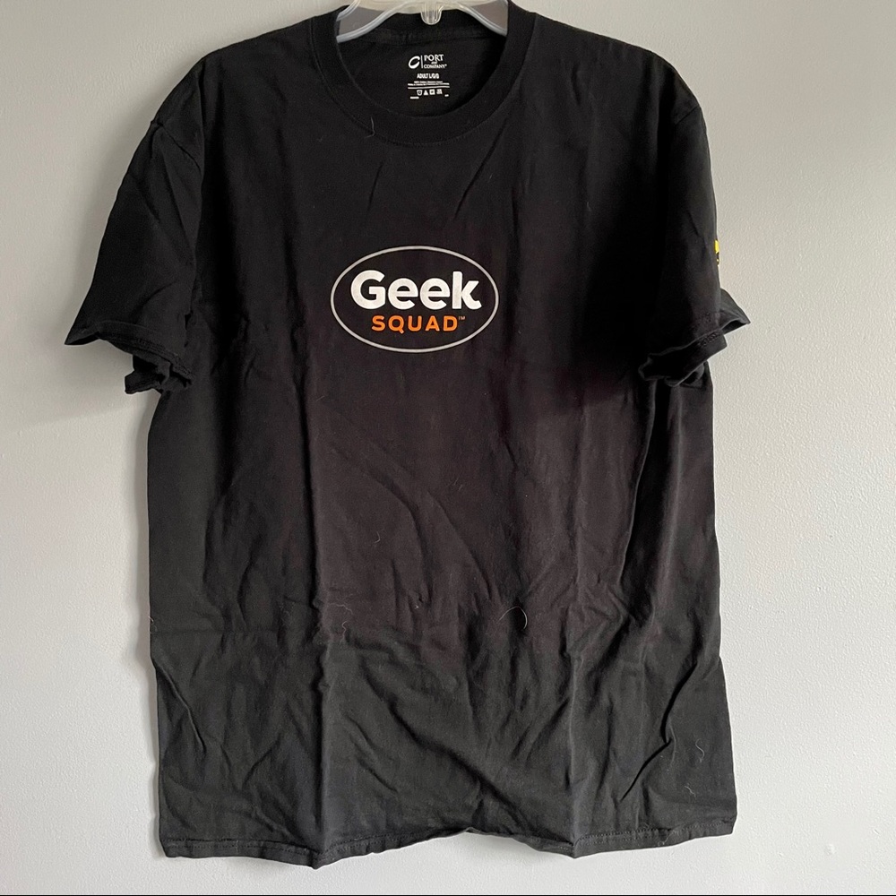 Geek Squad Black Short Sleeve T-shirt L